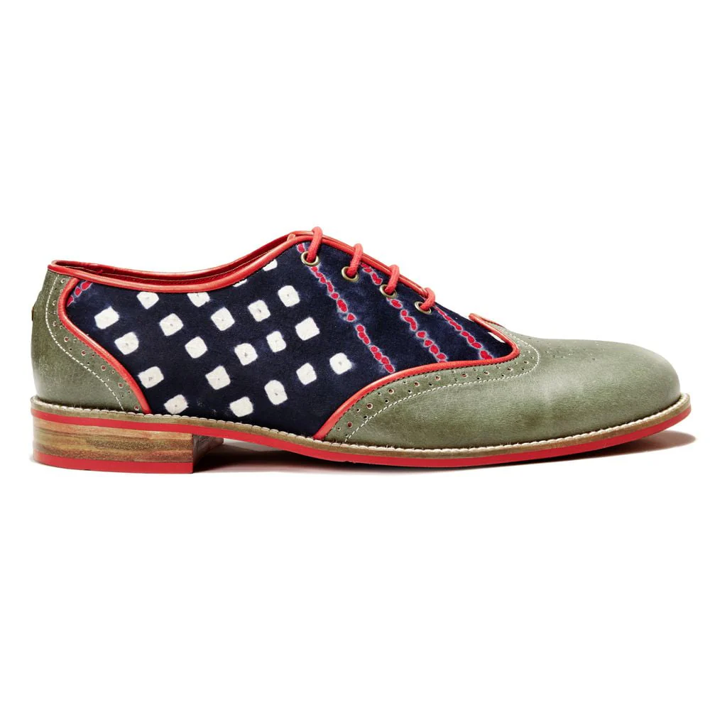 Bandhni Brogue for Men – Olive Green (discontinued) - Image 3