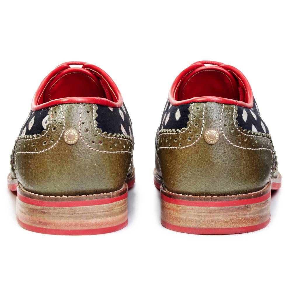 Bandhni Brogue for Women – Olive Green (discontinued) - Image 4