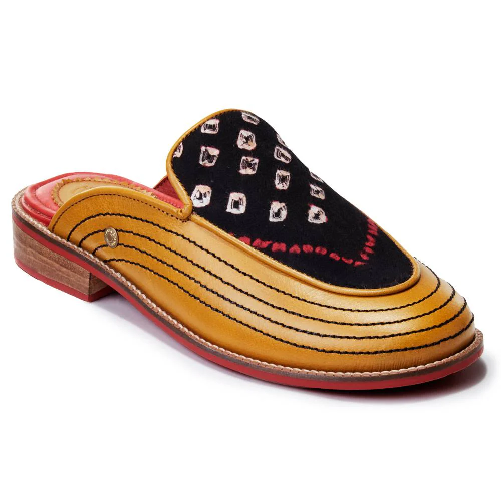 Bandhni Mule_for Women – Mustard (discontinued) - Image 5