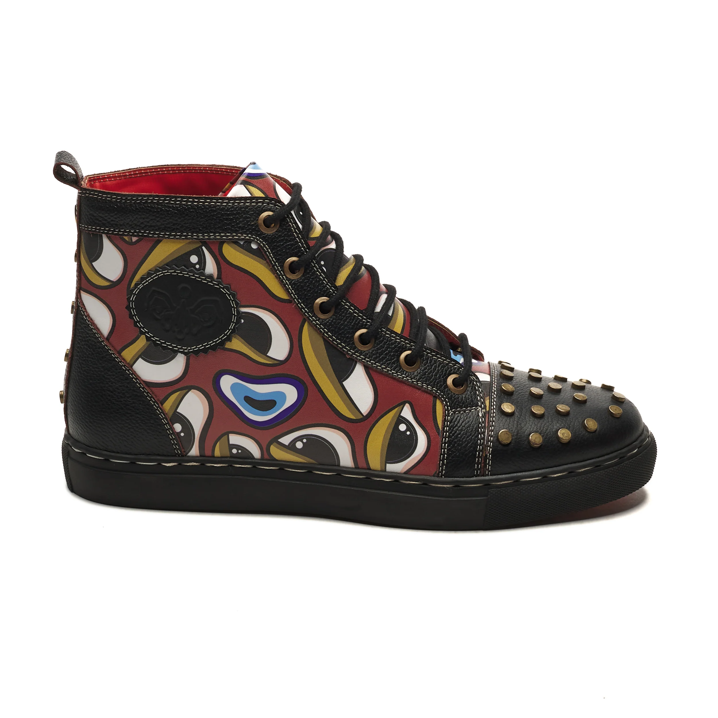 'Nazar' High_Tops Women – Crimson (discontinued) - Image 3