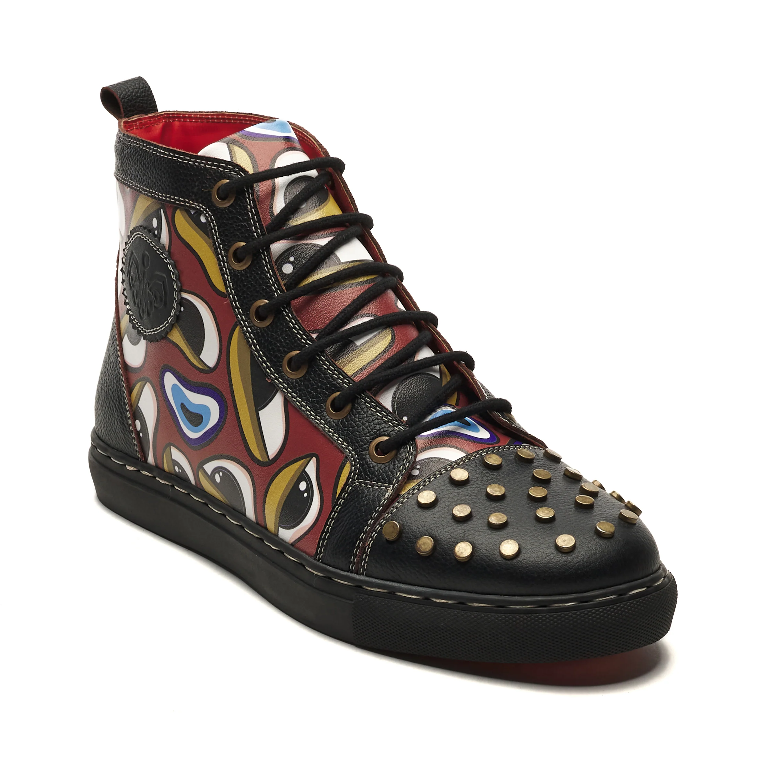 'Nazar' High_Tops Women – Crimson (discontinued) - Image 4